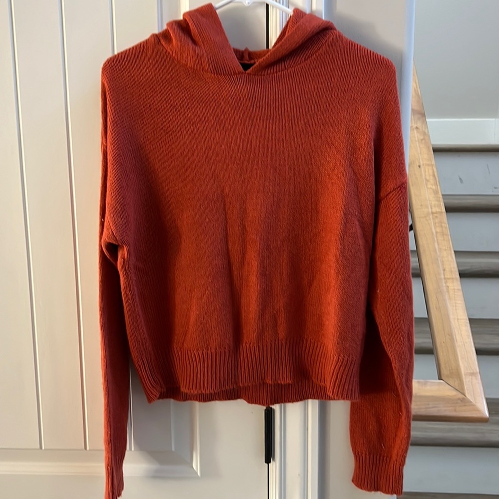 Every Detail LA Rust Orange hoodie Sweater